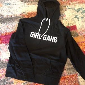 Girl Gang Black Soft Hoodie